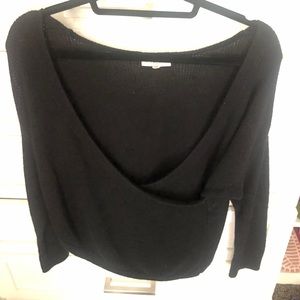 LA Hearts Surplice Sweater